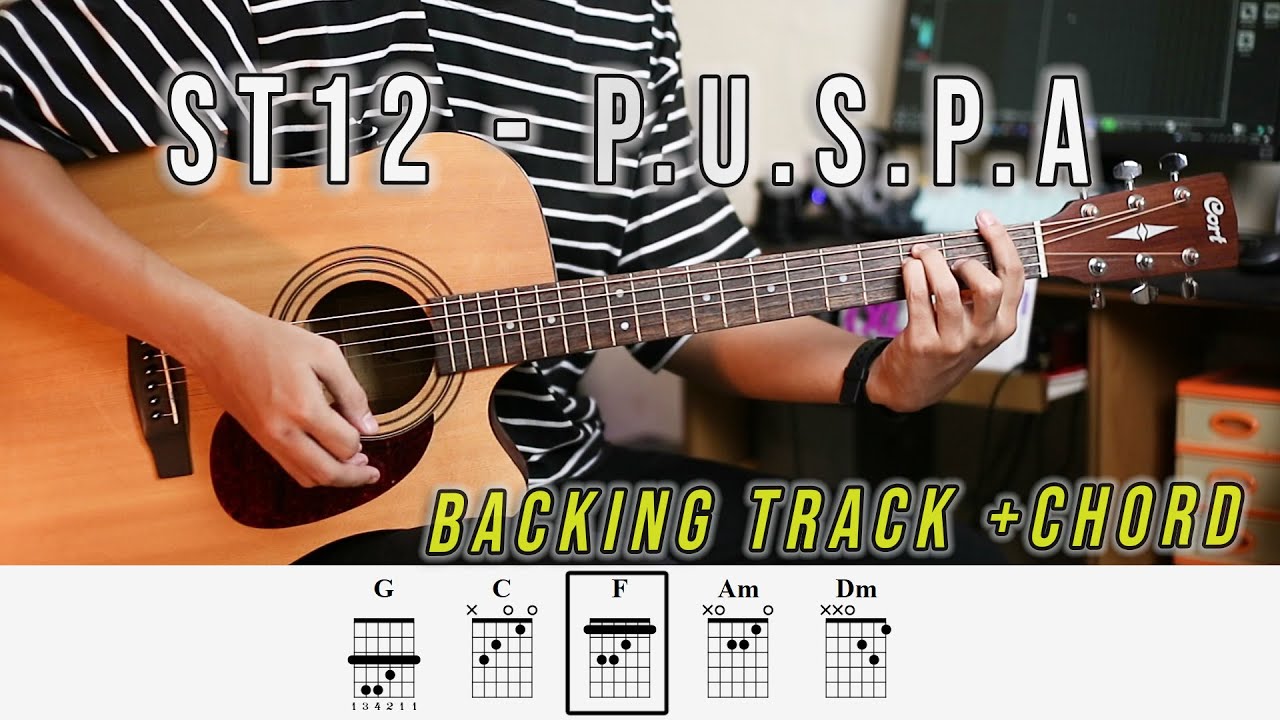 BACKING TRACK ST12 - P.U.S.P.A Gitar Solo + Chord