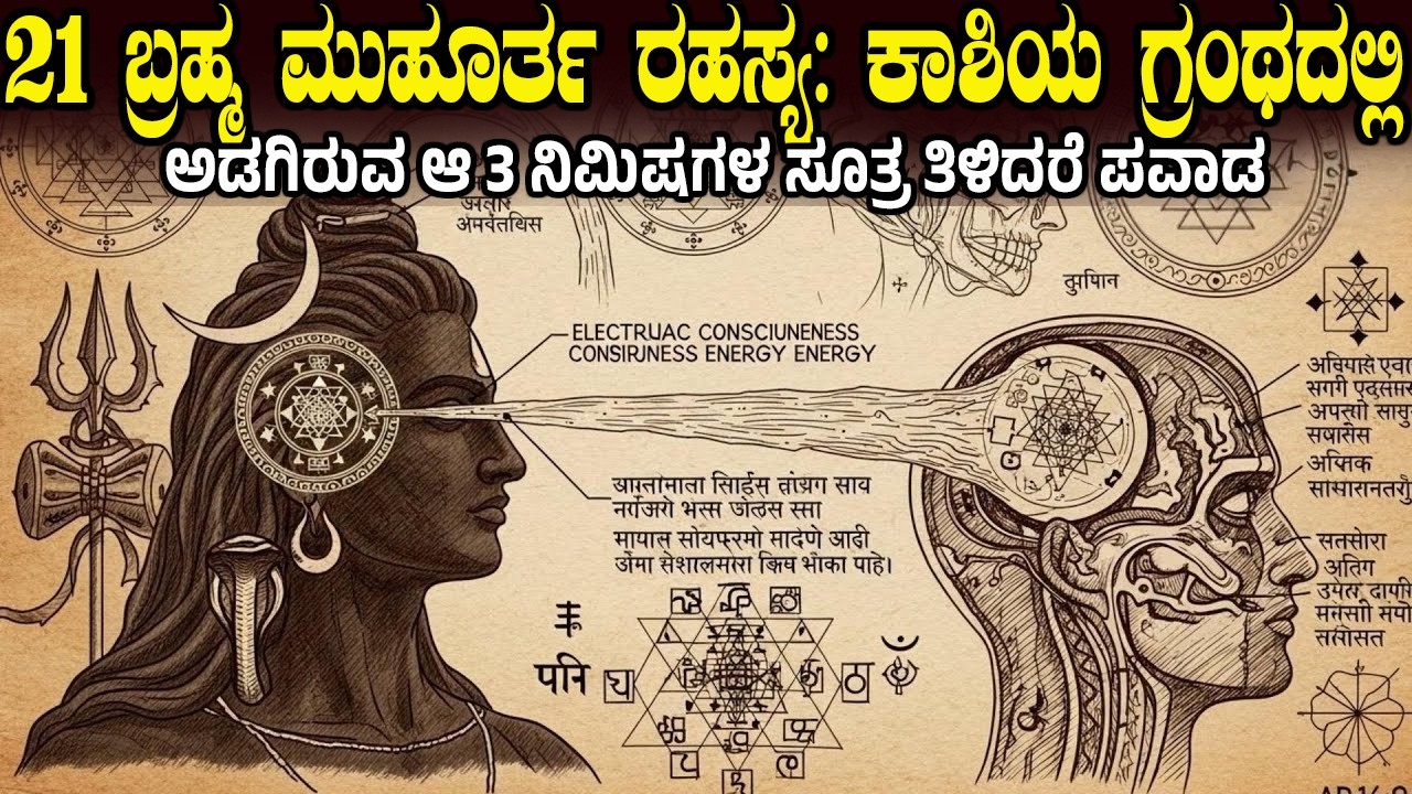 ಬೆಳಗಿನ ಜಾವ 3:40ಕ್ಕೆ ಕೇವಲ 3 ನಿಮಿಷಗಳು.! ನಿಮ್ಮ ಕನಸುಗಳನ್ನು ನನಸಾಗಿಸಲು 21 ಬ್ರಹ್ಮ ಮುಹೂರ್ತದ ರಹಸ್ಯ |
