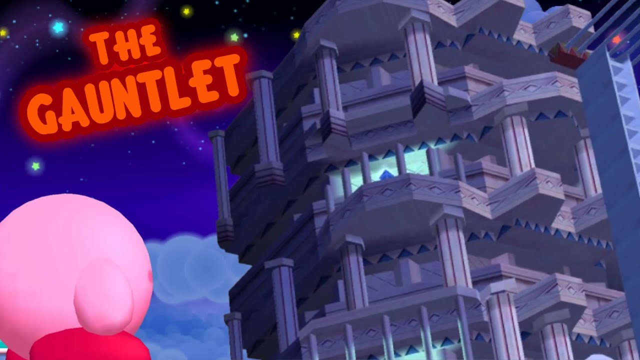 The Gauntlet (Kirby Custom Level Playthrough)