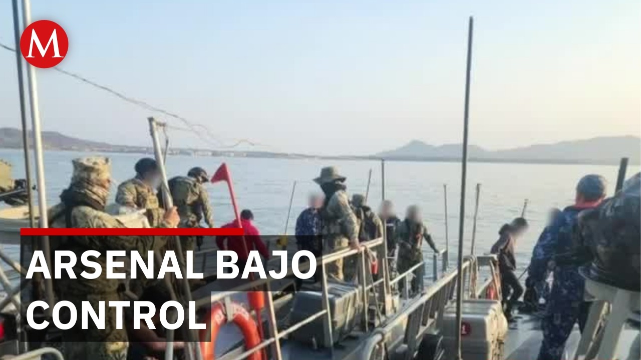 Caen ocho con arsenal tras fuerte operativo en Puerto Vallarta