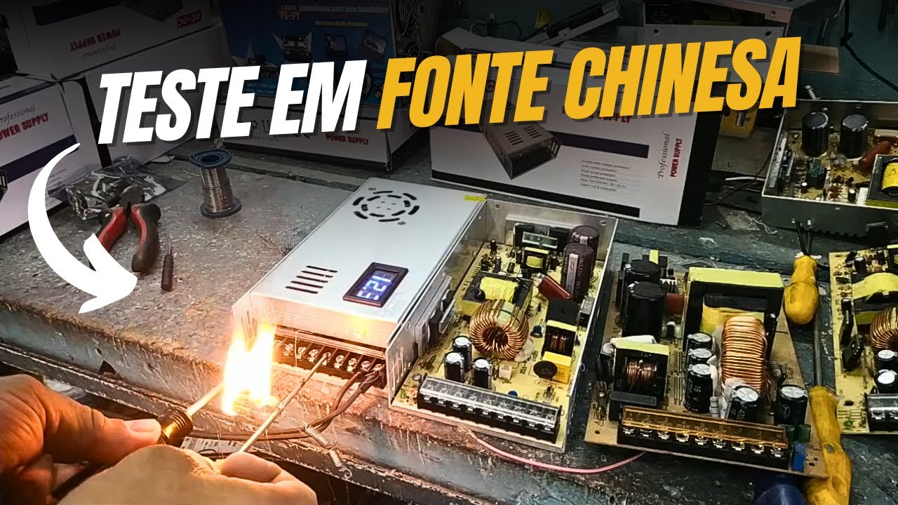 TESTE DA FONTE CHINESA