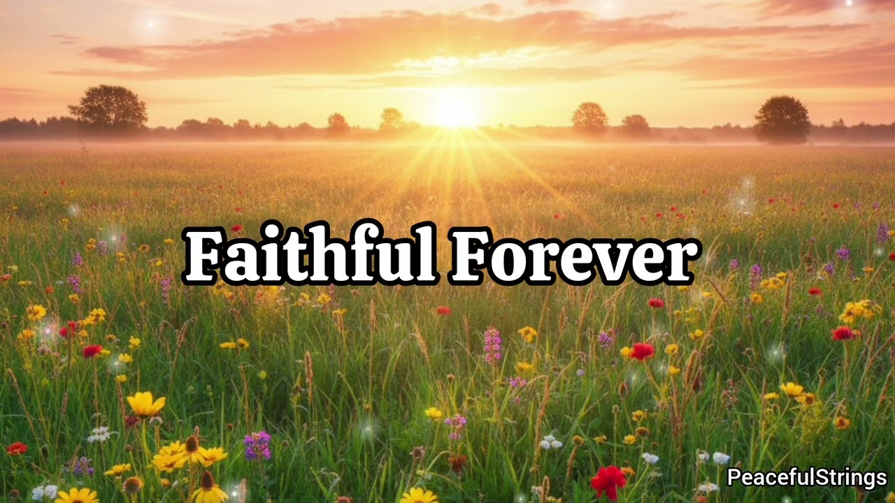 Faithful Forever | Peaceful Christian Worship Songs | Lyrics Video 