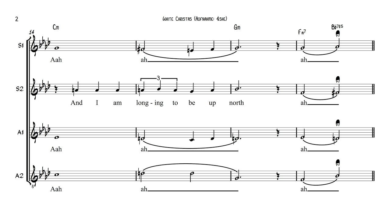 Ursula Gerstbach - Ma&szlig;geschneiderte Chorarrangements