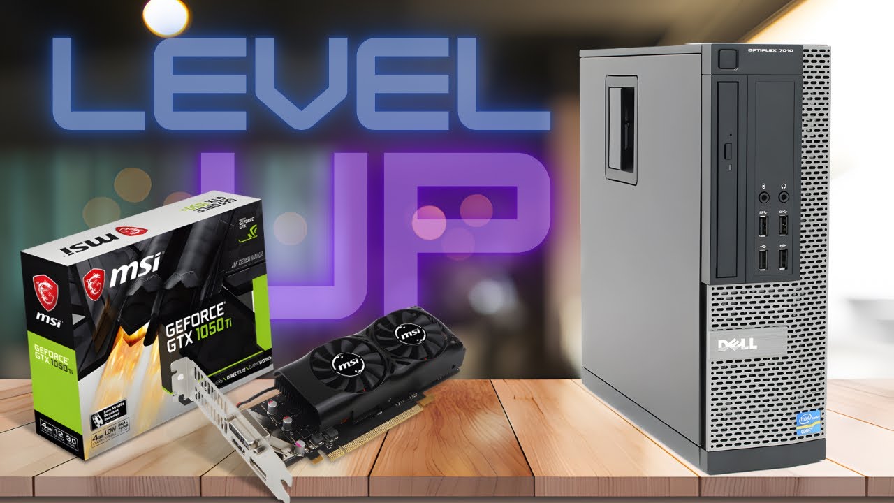 Installing an MSI GTX 1050 ti low profile in a Dell Optiplex 7010 SFF for gaming