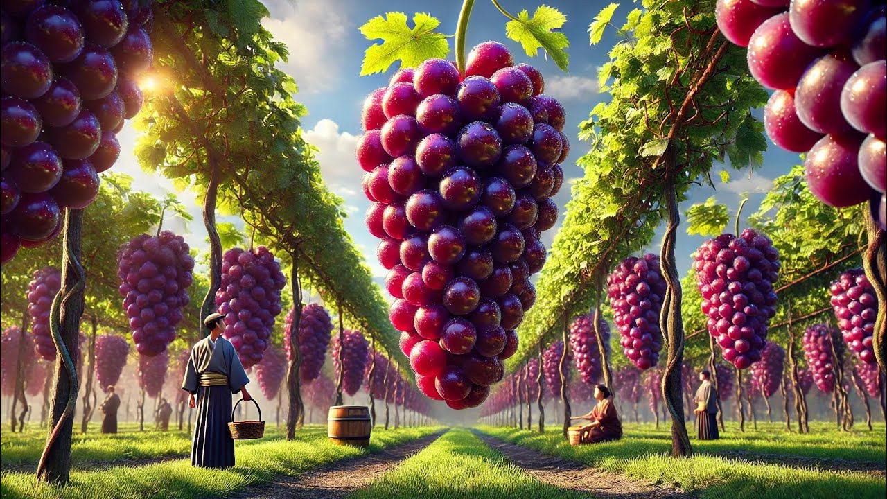 How Japanese Farmers Grow the World's Most Expensive Grapes – Making Millions of Dollars a Year
