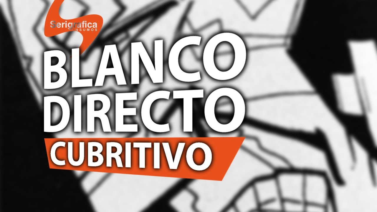 ☝😎 COMO SE ESTAMPA el blanco directo sobre negro con esta tinta super cubritiva #serigrafiatextil