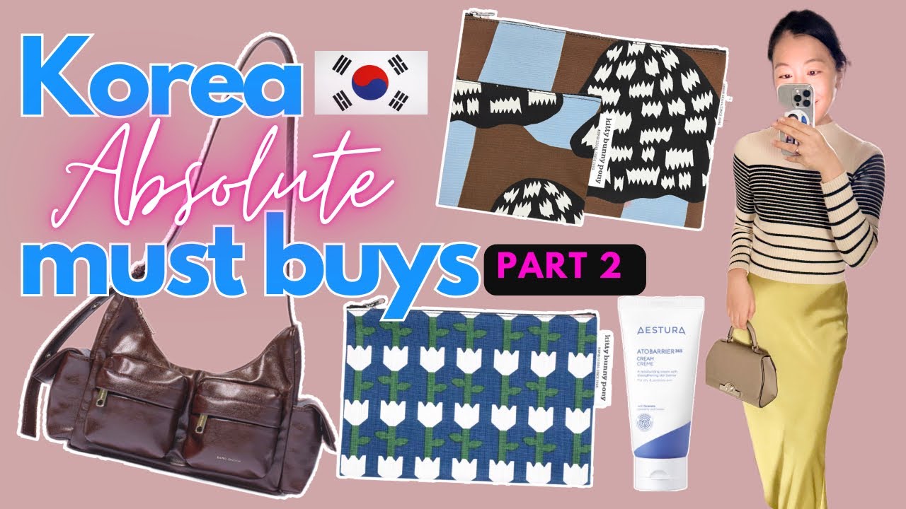 2025 KOREA SHOPPING BEST BRANDS TO BUY (PART 2)