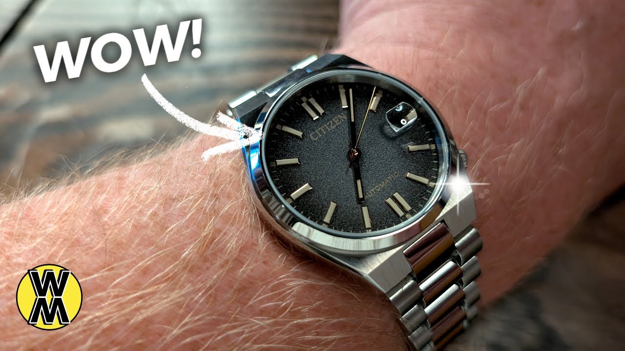 Tsuyosa Smoke Dial. CITIZEN Just Dropped The Best Dial Of The Year