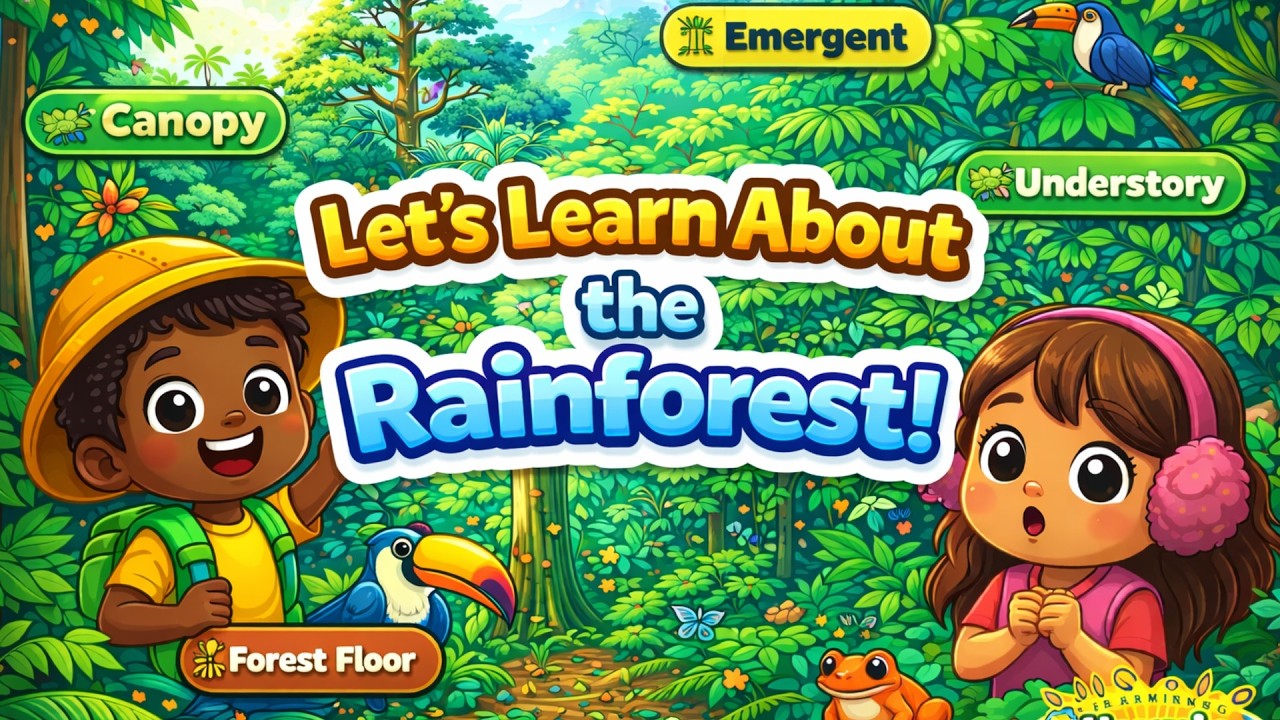 Let’s Learn About Rainforest Layers
