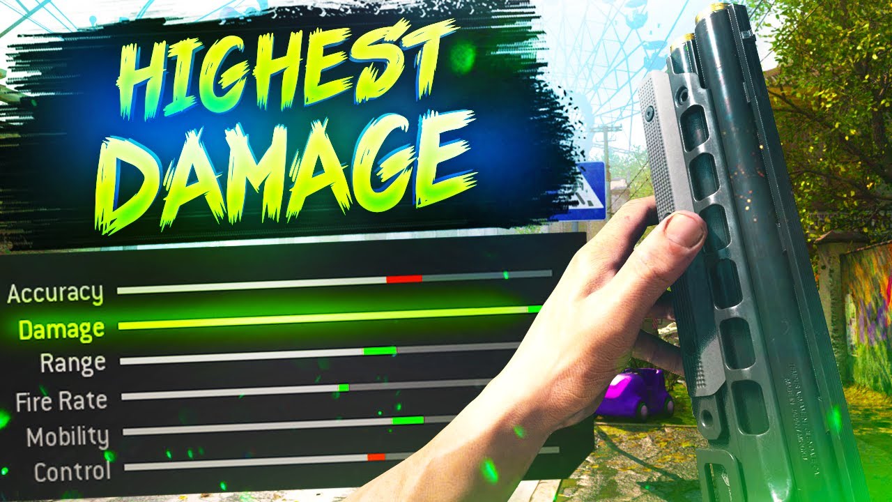 HIGHEST DAMAGE - STRONGEST GUN in MODERN WARFARE