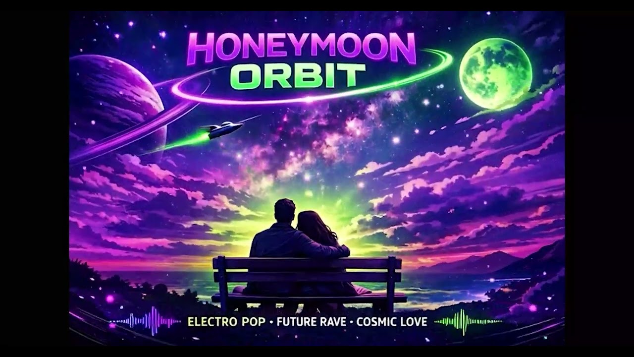 🌙🍯 Honeymoon Orbit — Electro Pop · Future Rave · Cosmic Love