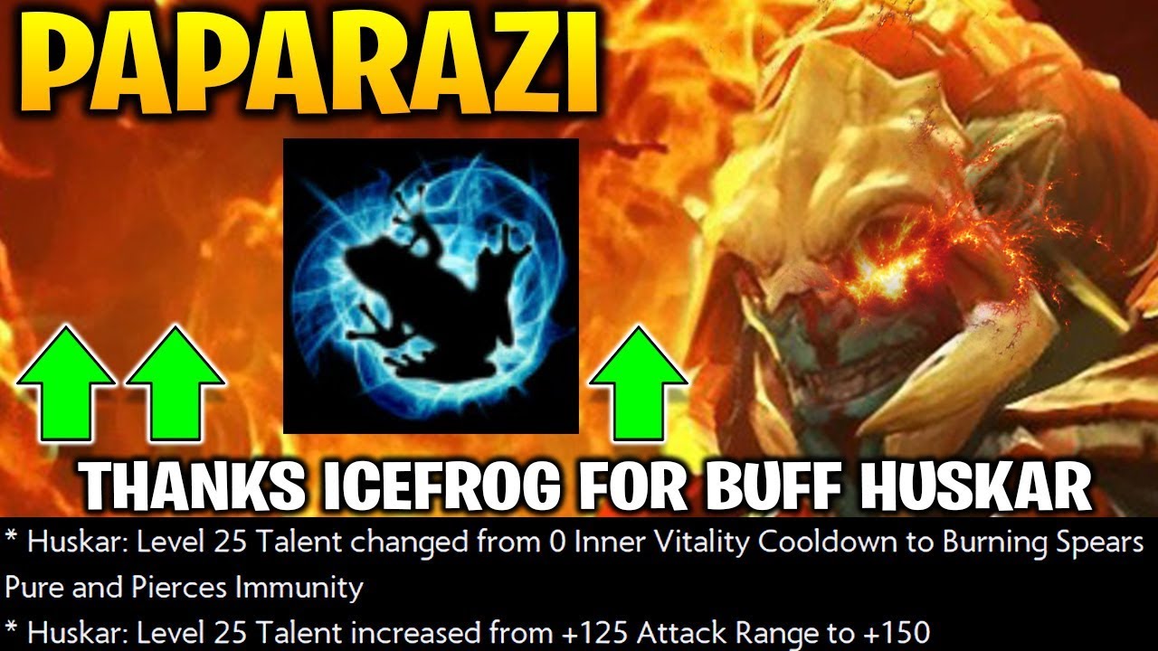 Paparazi Gone Crazy with his Huskar - 29 Kills Dota 2 7.17
