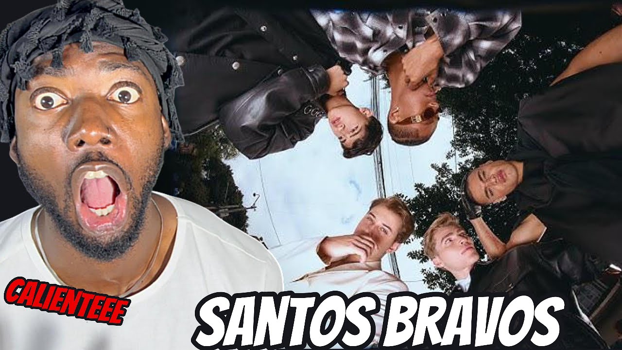 First Time Hearing SANTOS BRAVOS '0%' DEBUT VISUALIZER⎢REACTION! This is Calienteeeeee🔥❤️