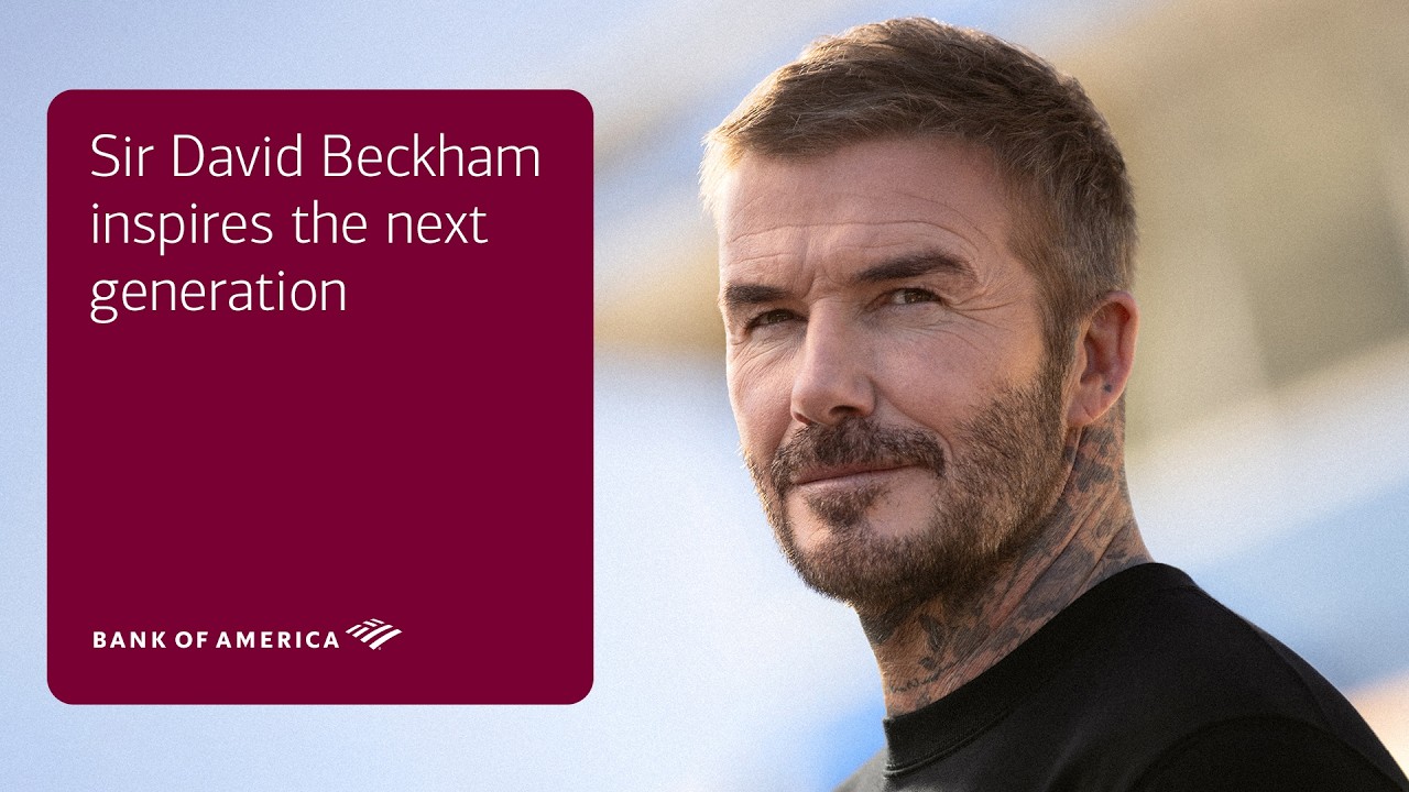 Sir David Beckham Inspires the Next Generation