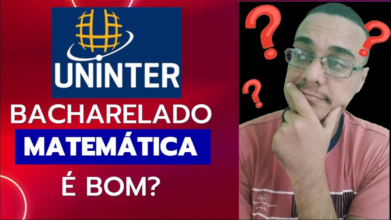 Minhas Primeiras Impress&otilde;es - MATEM&Aacute;TICA BACHARELADO NA UNINTER