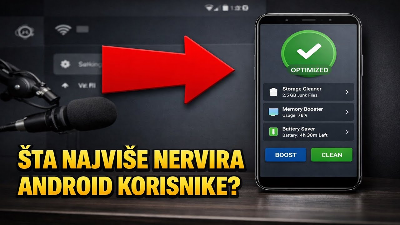 Šta najviše NERVIRA ANDROID korisnike i najnovije vijesti | TECHCAST #10