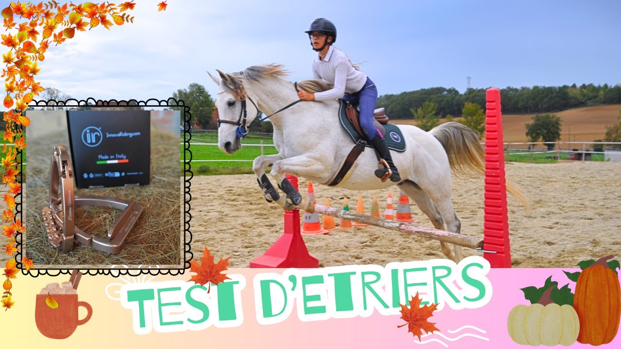 J'essaie mes nouveaux étriers ! ça JUMP !