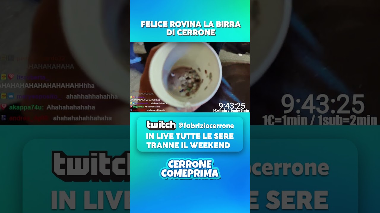 #fabriziocerrone #fabriziocerroneclip #cerrone #twitch #twitchitalia