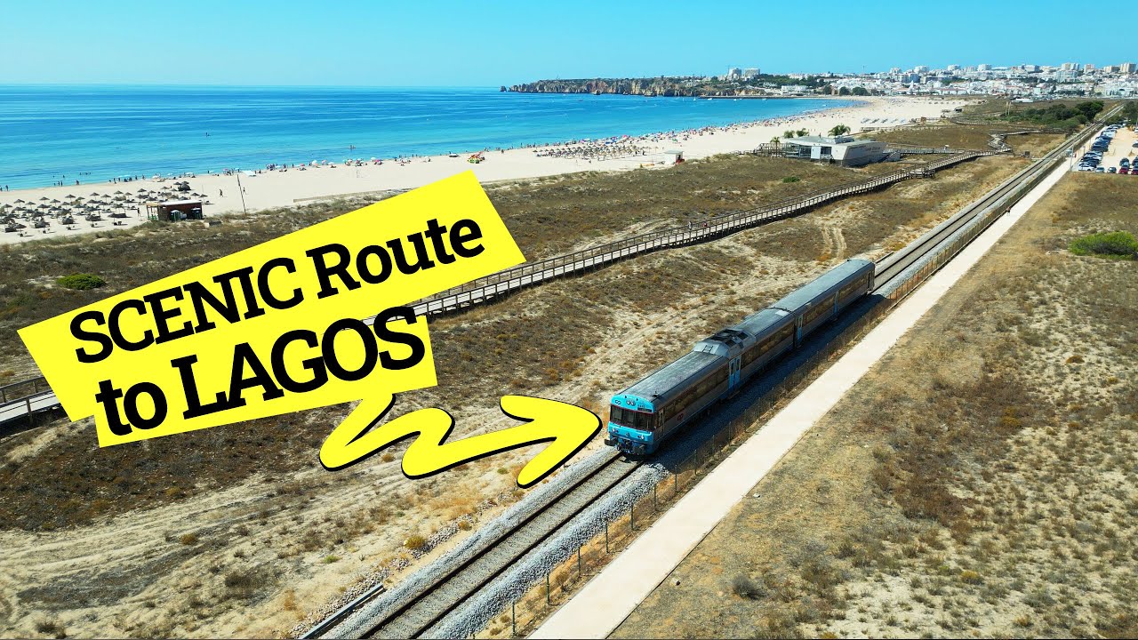The most scenic TRAIN route to Lagos? Algarve Portugal rail line