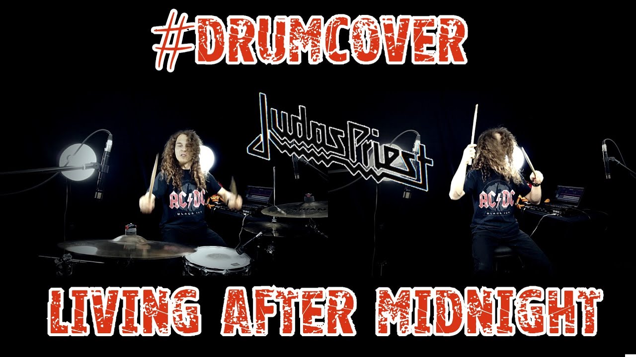 Living After Midnight - Drum Cover -Judas Priest -  Minimal Drum Setup (Old But Gold)