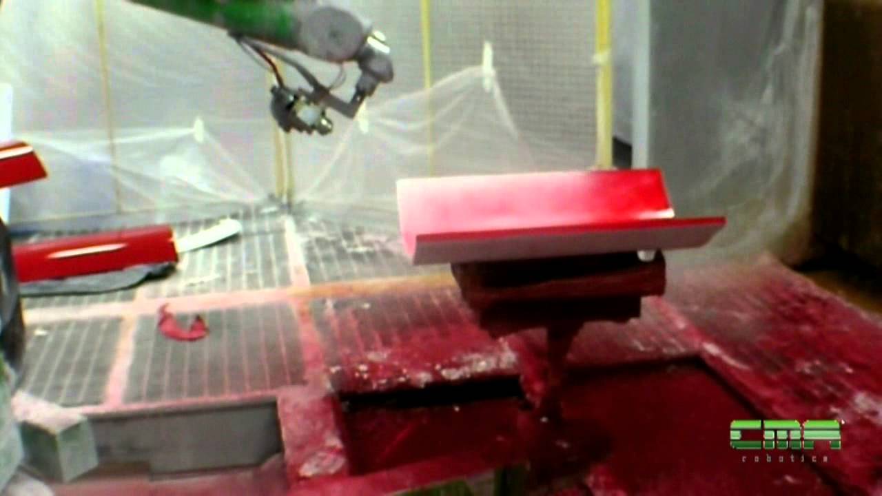 CMA Robotics A.D.P.S. Verniciatura Antine-Kitchen doors painting