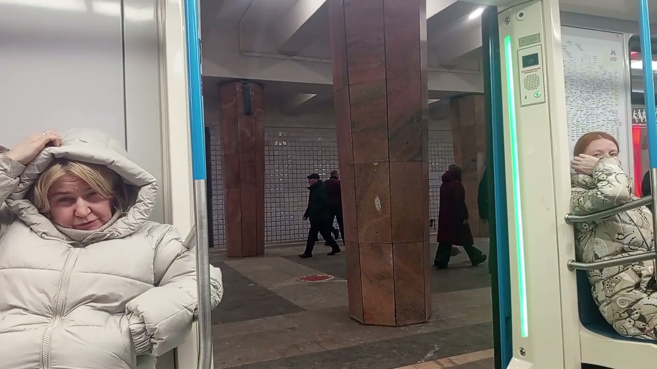 Сломался поезд Москва на Китай-городе!!! Поездка по маршруту Ясенево-П.Разумовская 25.01 2026