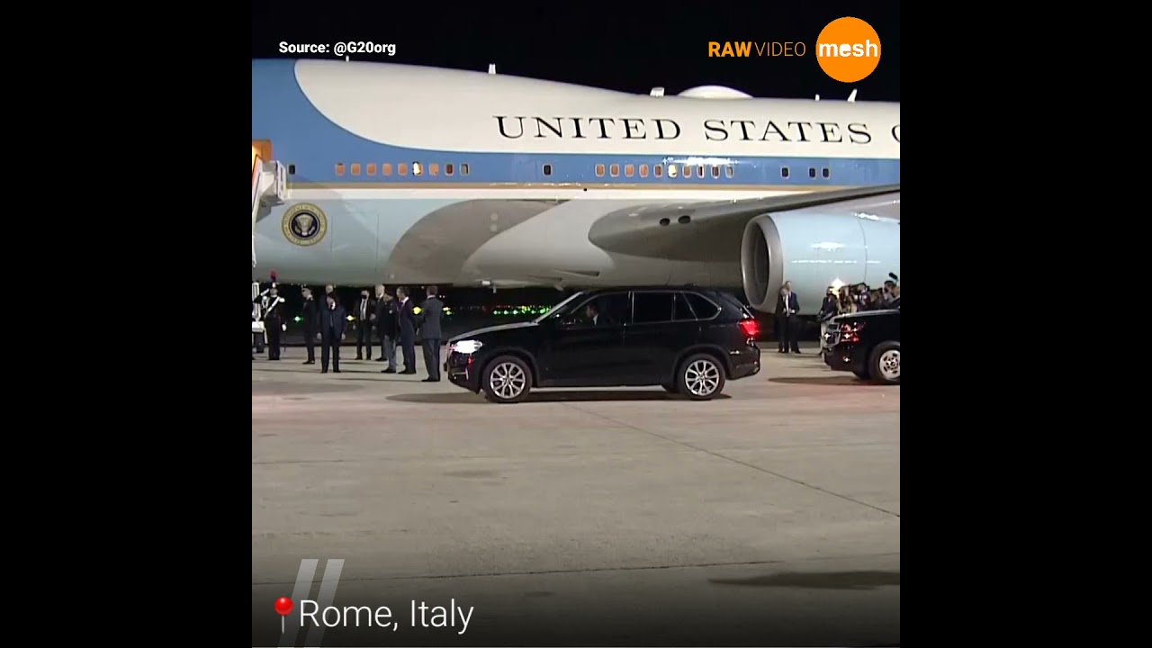 🔴 Raw Video // World Leaders Arrive at G20 Rome, Italy