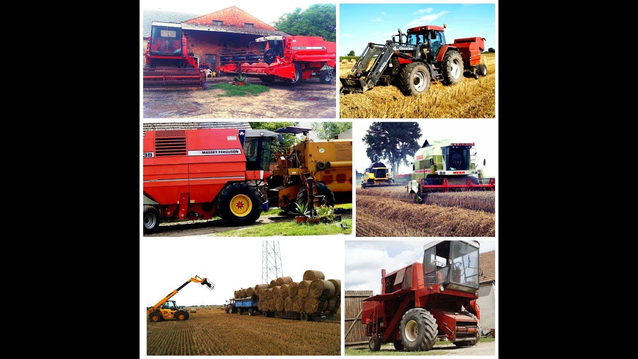 Żniwa z nowymi nabytkami! Massey Ferguson & Case RB344 DJI Phantom 3 PRO AGROTEAM Wielkopolska