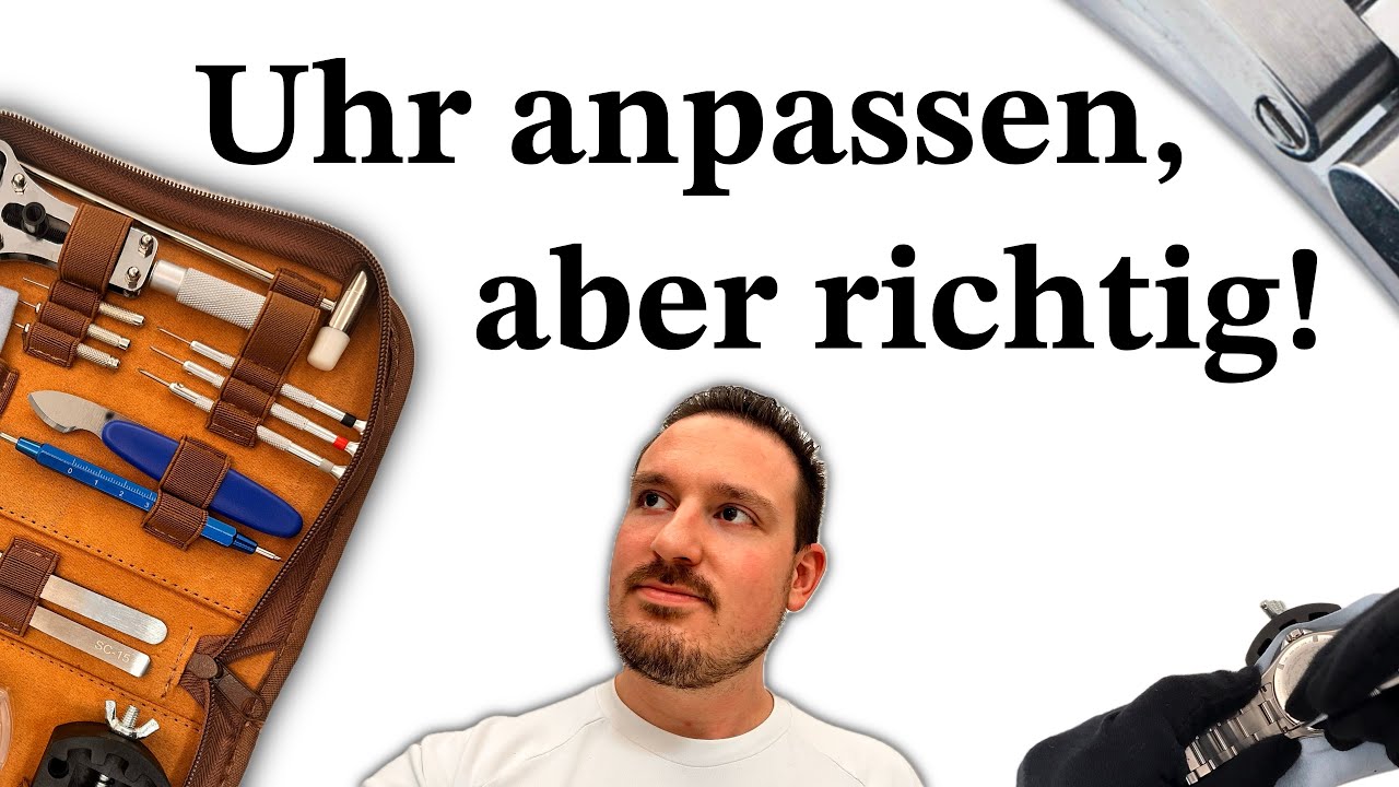 Tutorial: Uhrenband kürzen, Uhrenarmband tauschen und öffnen eines Uhrengehäuses. (DIY)