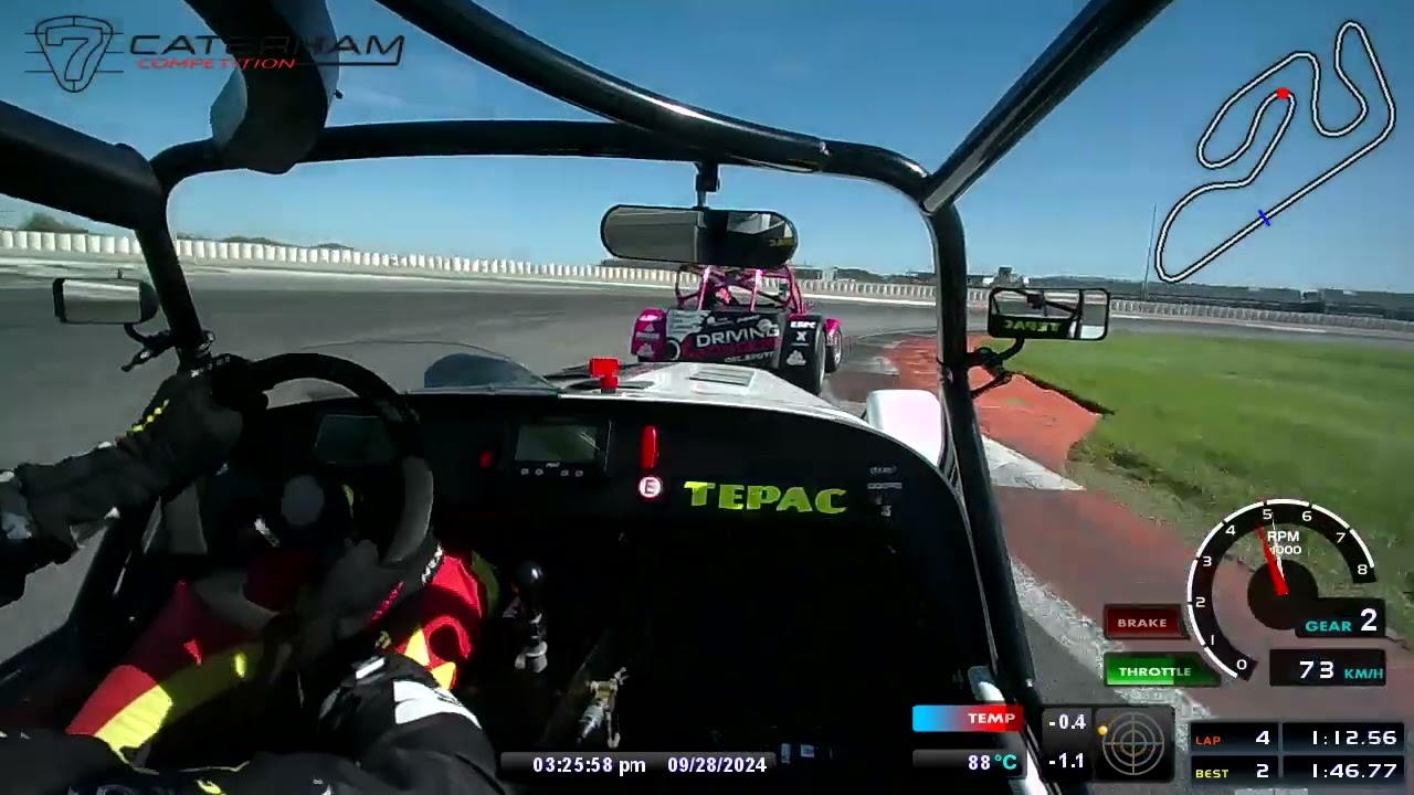 Caterham 420r Valence 2024 course 1   HD 720p