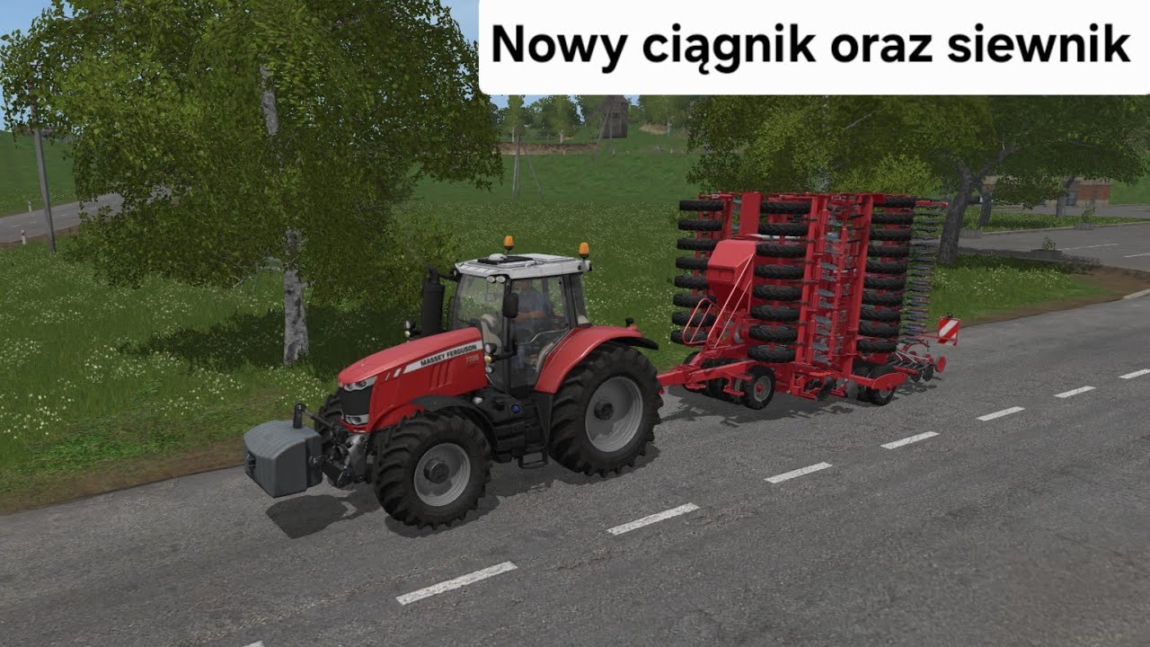 Farming Simulator 17 S2 #36 Новый трактор и сеялка (таймлапс)