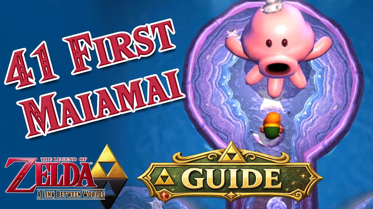 41 Maiamai Locations (Early Hyrule) – Zelda ALBW 100% Guide