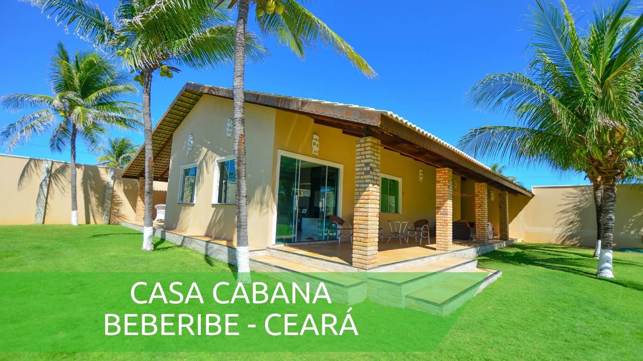IMÓVEL PARA VENDA - CASA CABANA MARINA DO MORRO BRANCO - BEBEIRBE CEARÁ