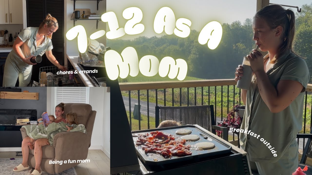 Cozy Morning Vlog | Outdoor Cooking, Chores, Errands & Real Life Moments 