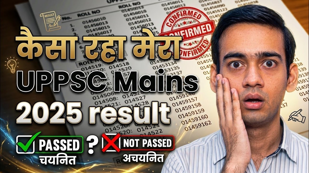 कैसा रहा मेरा UPPSC Mains 2025 Result || Suraj Singh 