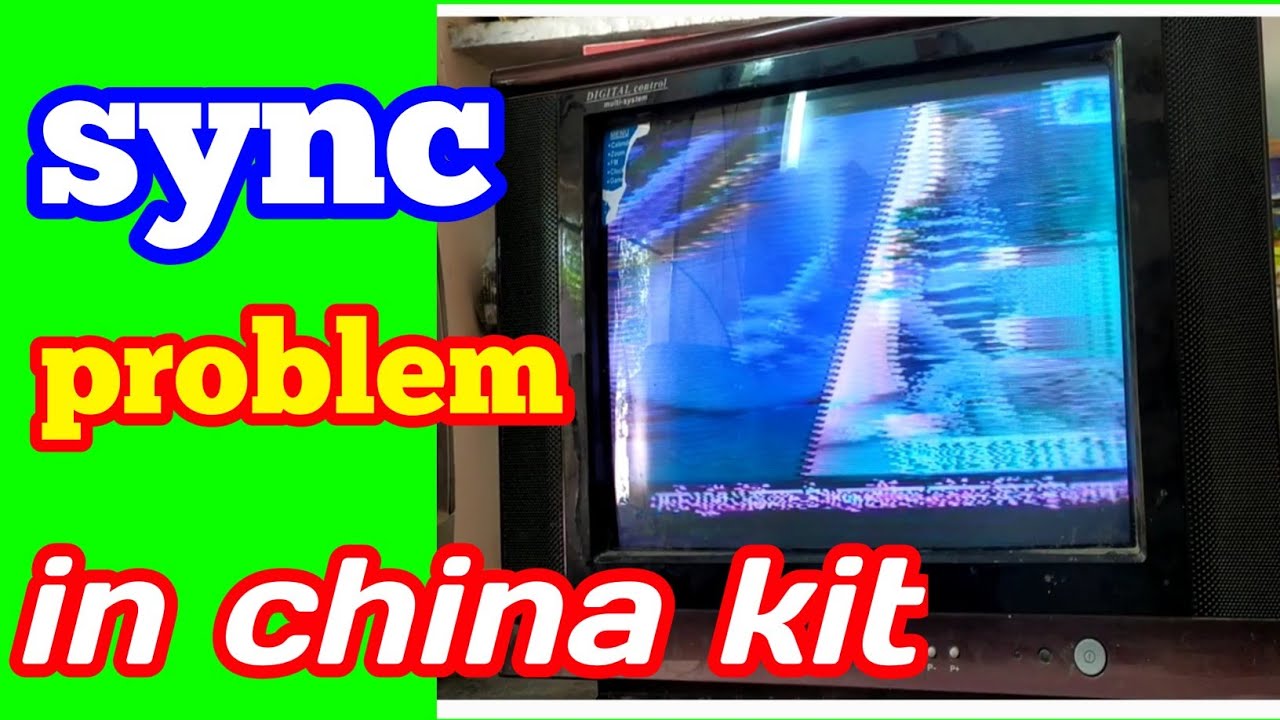 How to repair sync problem in china kit,AFC problem solve//crt tv sync problem