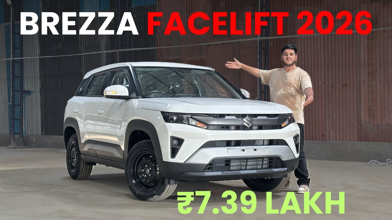 Maruti Brezza Facelift 2026 - Detailed Review | Brezza Facelift 2nd Base VXI