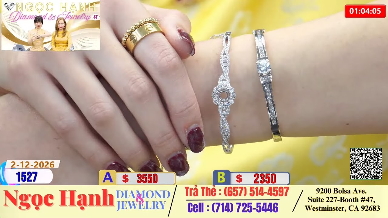 Ngọc Hạnh DIAMOND & JEWELRY | Show 51 | 2-12-2026 #ngochanhdiamond&jewelry #welivecali