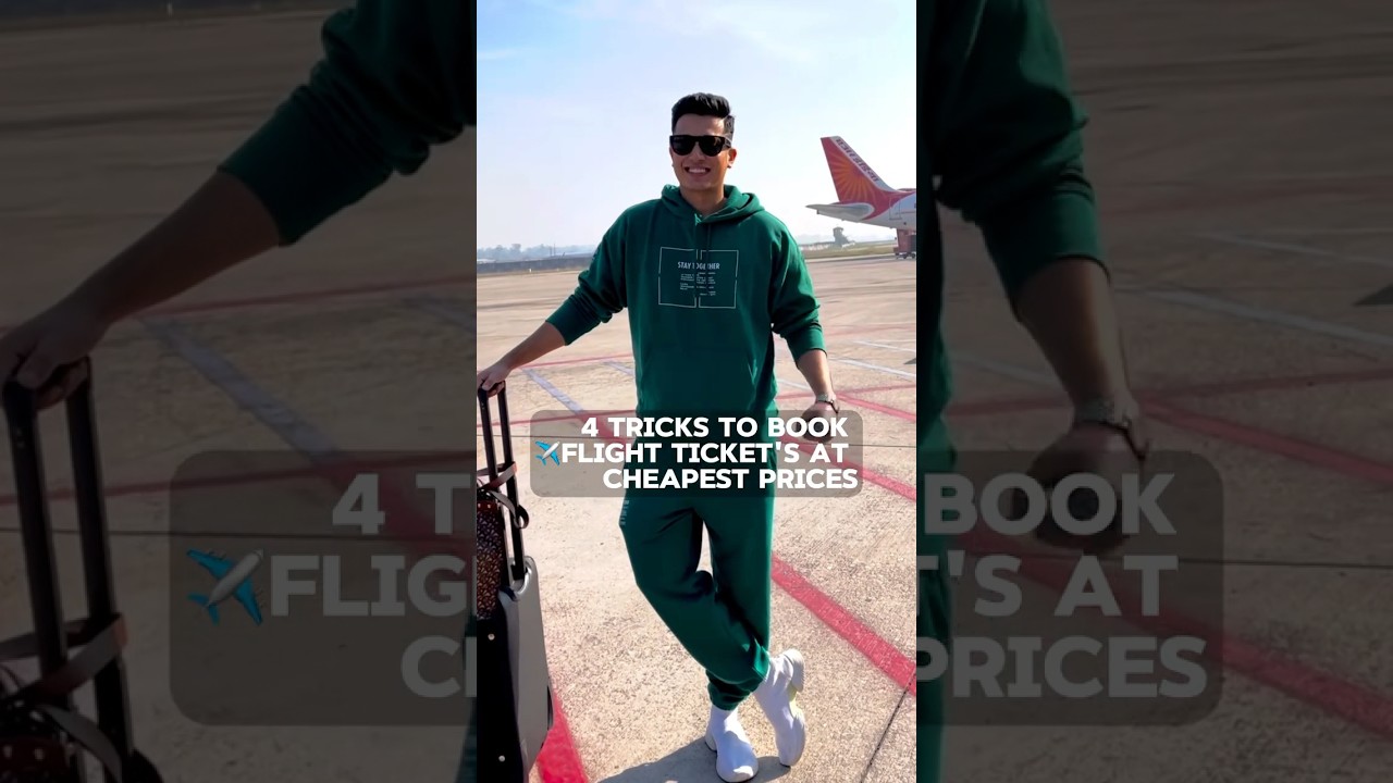 Best tricks to book your flights  at cheapest prices. 