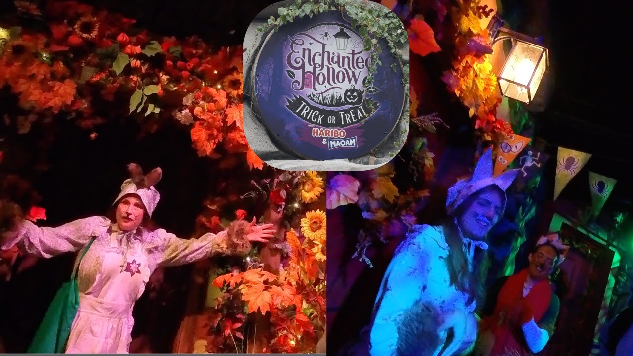 Enchanted Hollow: Trick or Treat - Chessington World of Adventures - POV Walkthrough.