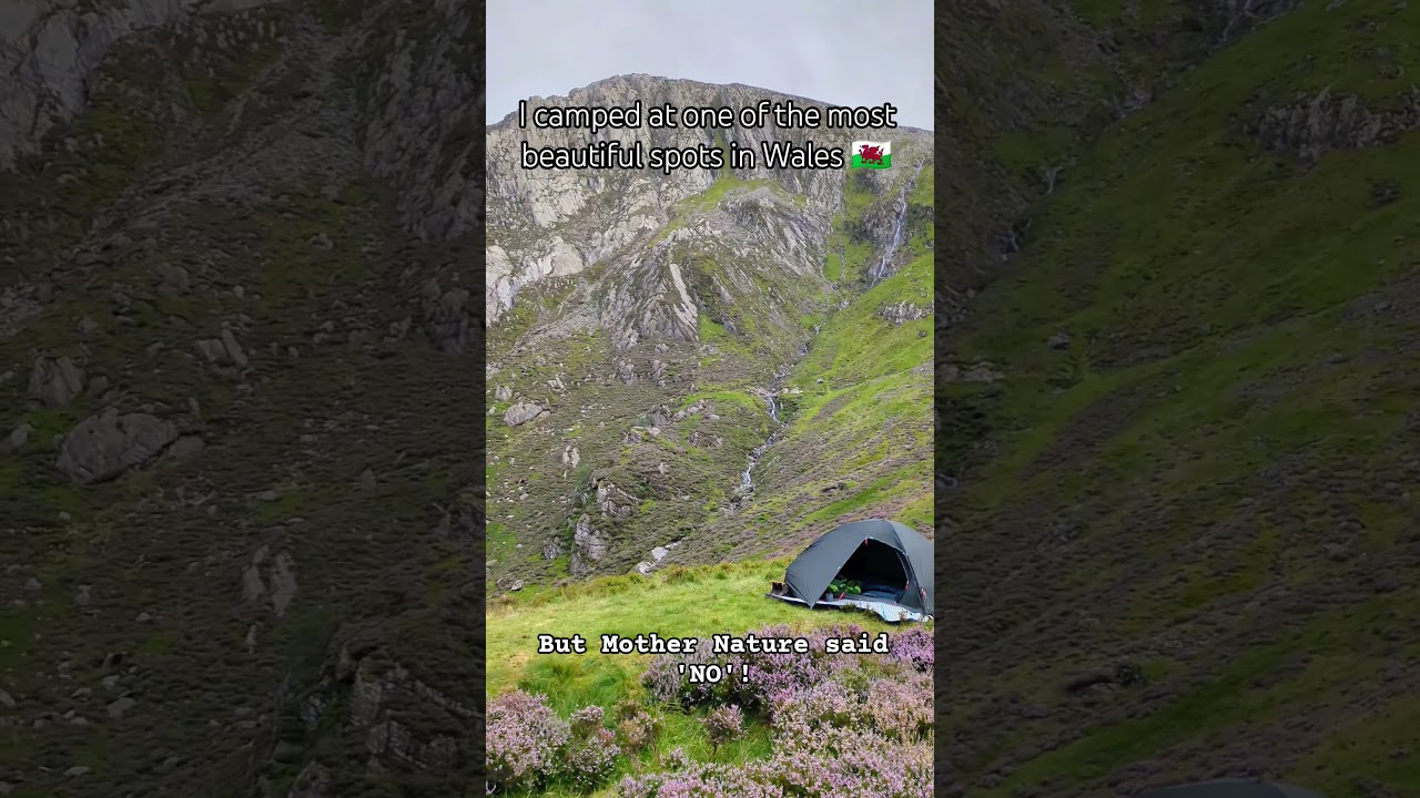 Exploring North Wales 🏴󠁧󠁢󠁷󠁬󠁳󠁿 #wildcampinguk #hiking #camping