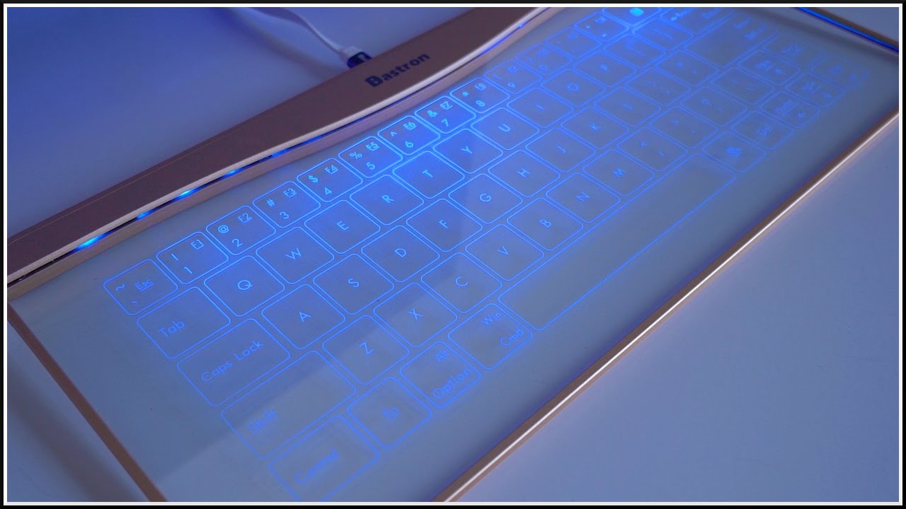 A Glass Touchscreen Keyboard??