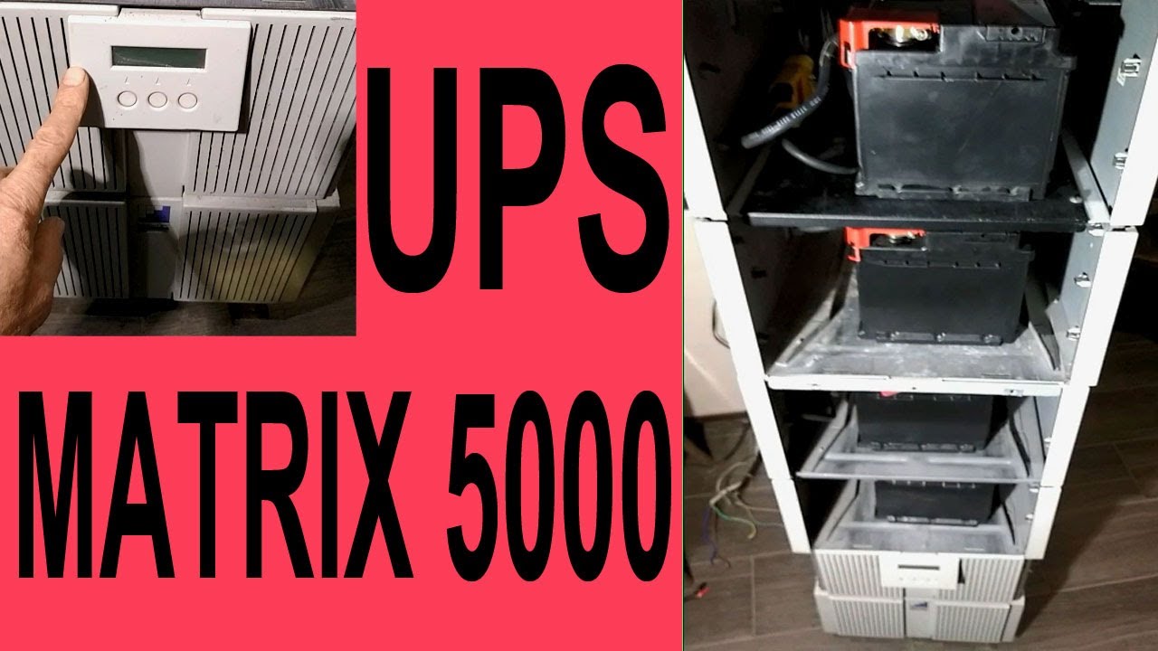 UPS Матрикс 5000 Ватт, часть2  обзор.