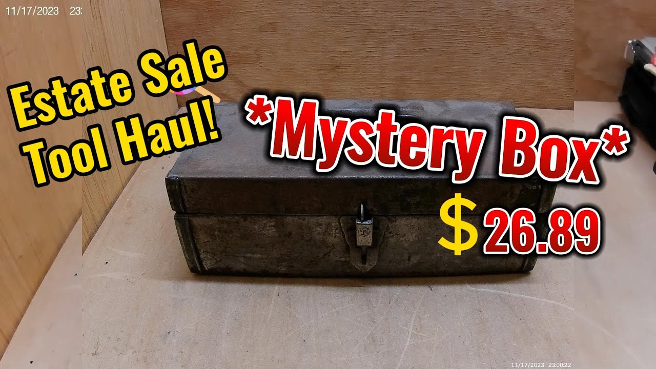 Estate Sale Tool Haul Mystery Box