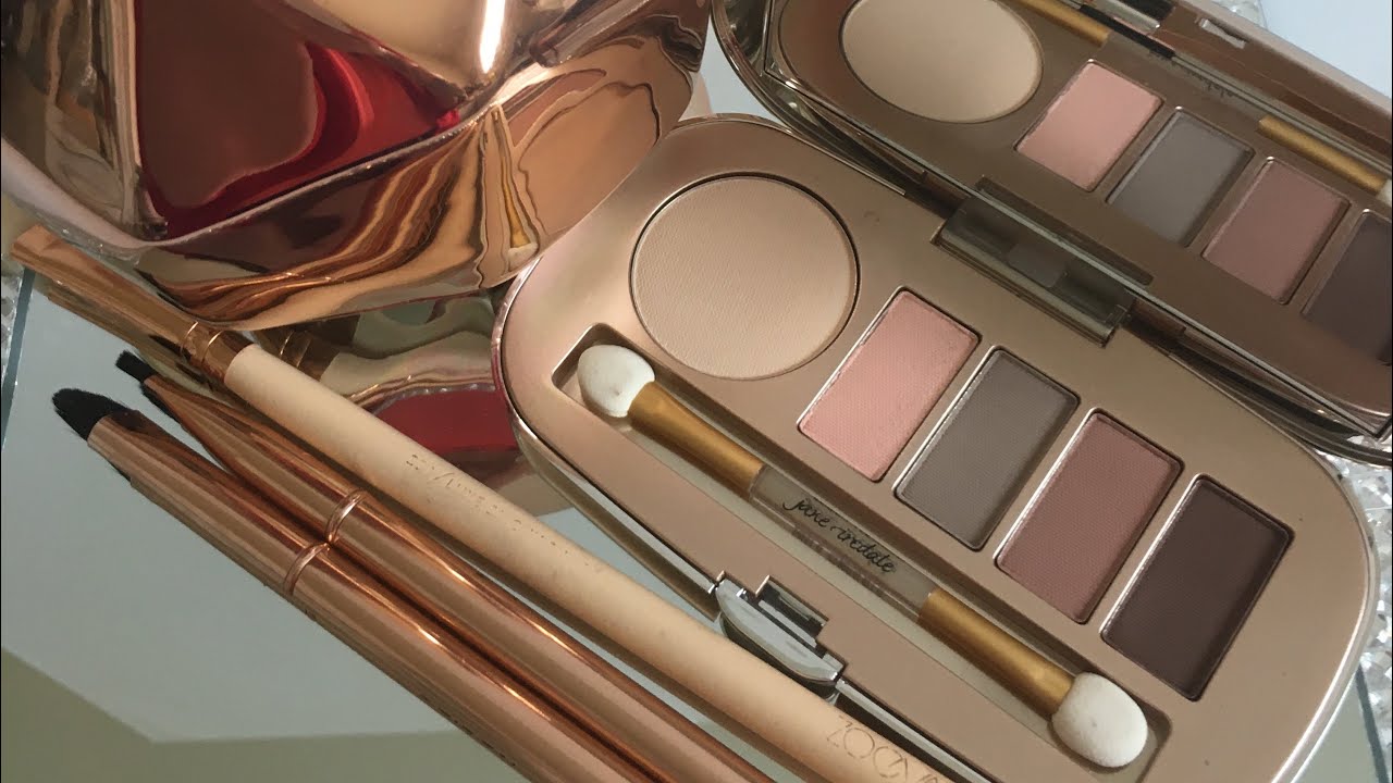 🌺 Maquillage Jane Iredale : palette Naturally Matte, lipdrink, blush et rouge à lèvres 🌺