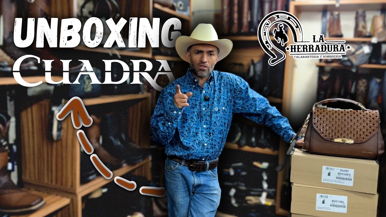 Unboxing CUADRA! 🤠 l La Herradura