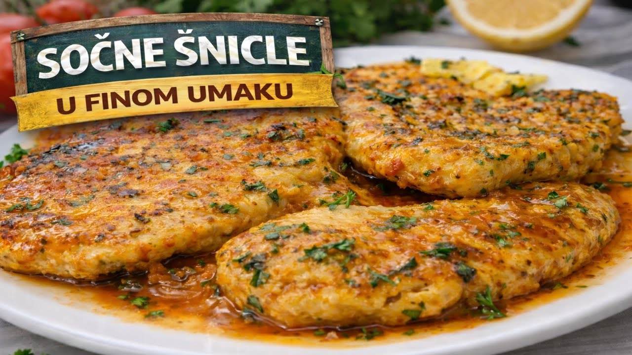 Sočna šnicla u umaku | Brz i ukusan ručak od mesa
