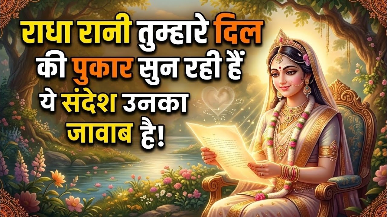 राधा रानी तुम्हारे दिल की पुकार सुन रही हैं | Radharani ka ashirwad⁩ #motivation #maa