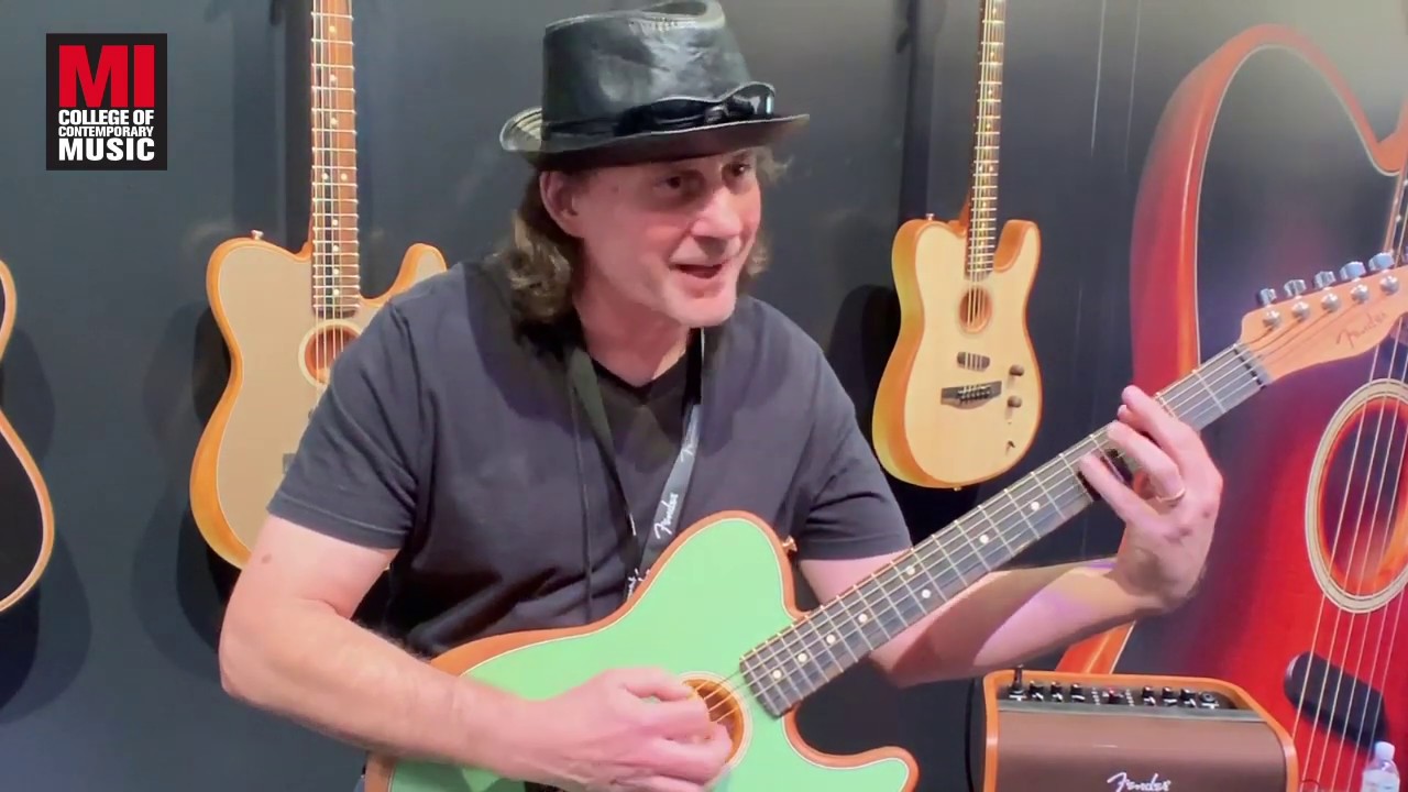 Fender Acoustasonic Guitar Demo | Winter NAMM 2019 | Musicians Institute