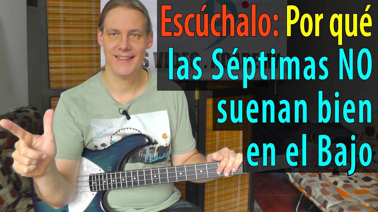 Haz la Prueba auditiva: Por qué las Séptimas NO suenan bien en las Líneas de Bajo